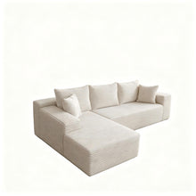 Load image into Gallery viewer, Modern L-Shaped Sectional Sofa With Left Facing Chaise
