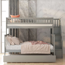 Load image into Gallery viewer, Bunk Bed With Staircase
