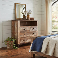 Load image into Gallery viewer, Solid Wood Four Drawer Chest - Brown
