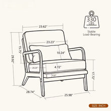 Load image into Gallery viewer, Upholstered Living Room Chair
