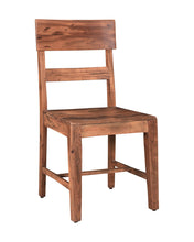 Load image into Gallery viewer, Wood Ladder Back Dining Side Chairs (Set of 2) - Brown
