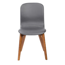 Load image into Gallery viewer, Faux Leather Side Chairs (Set of 2) - Gray
