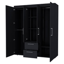 Load image into Gallery viewer, Two Drawer Combo Dresser - Black
