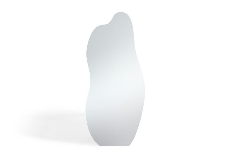 Abstract Freestanding Frameless Accent Mirror Accent - Clear