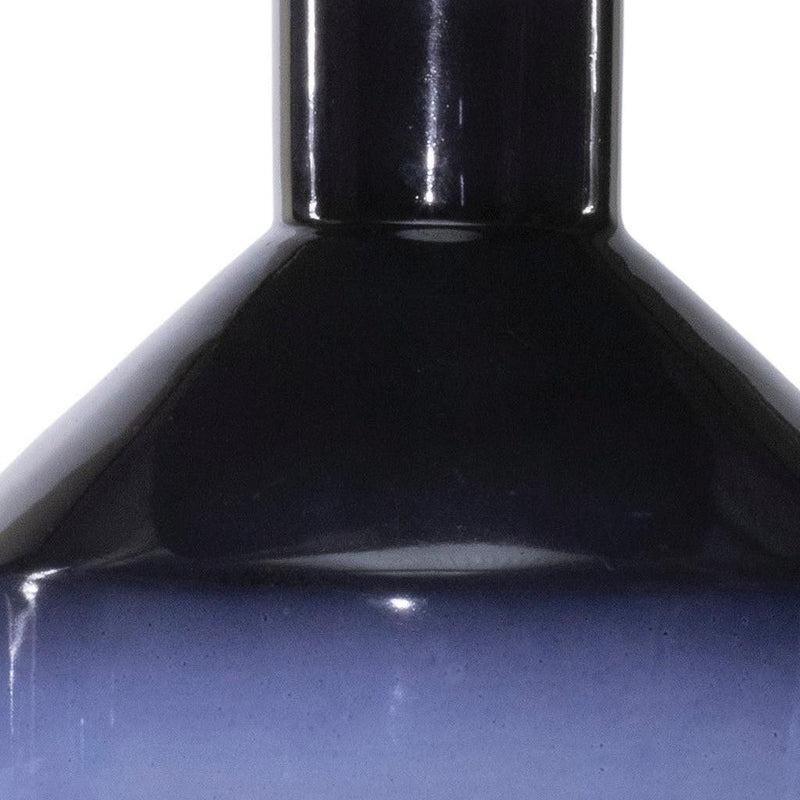 Ombre Round Table Vase - Blue