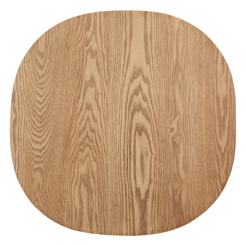 Wood Oval End Table - Natural