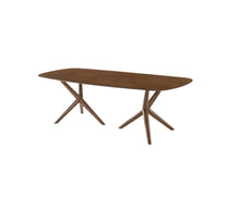 Load image into Gallery viewer, 95" Solid Manufactured Wood Dining Table - Brown
