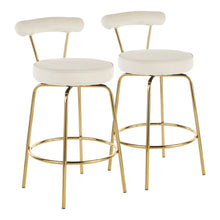 Load image into Gallery viewer, Rhonda - Glam Counter Stool (Set of 2)
