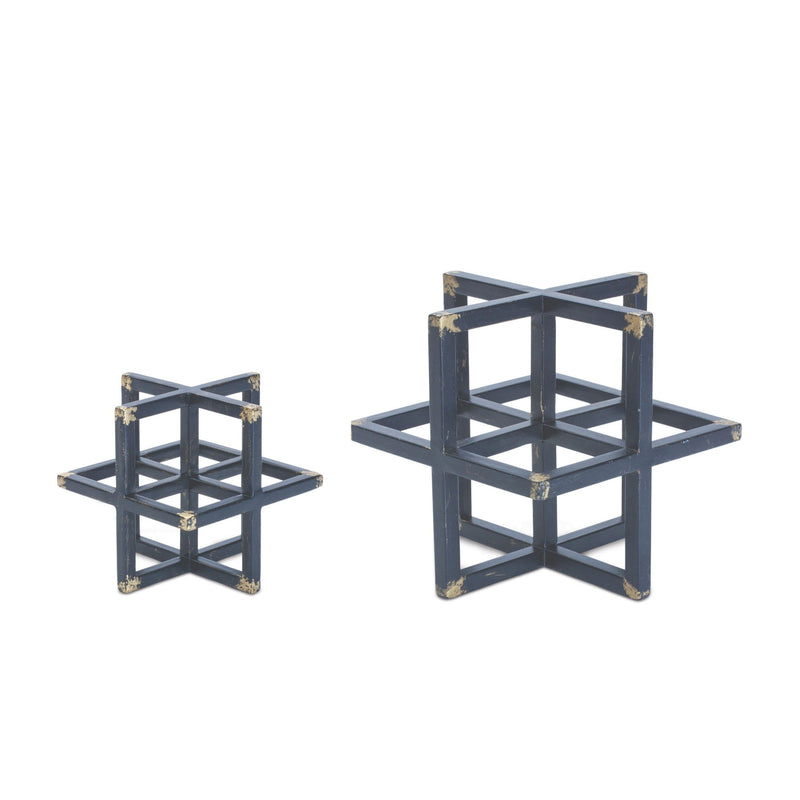 Tabletop Sculpture (Set of 2) - Black
