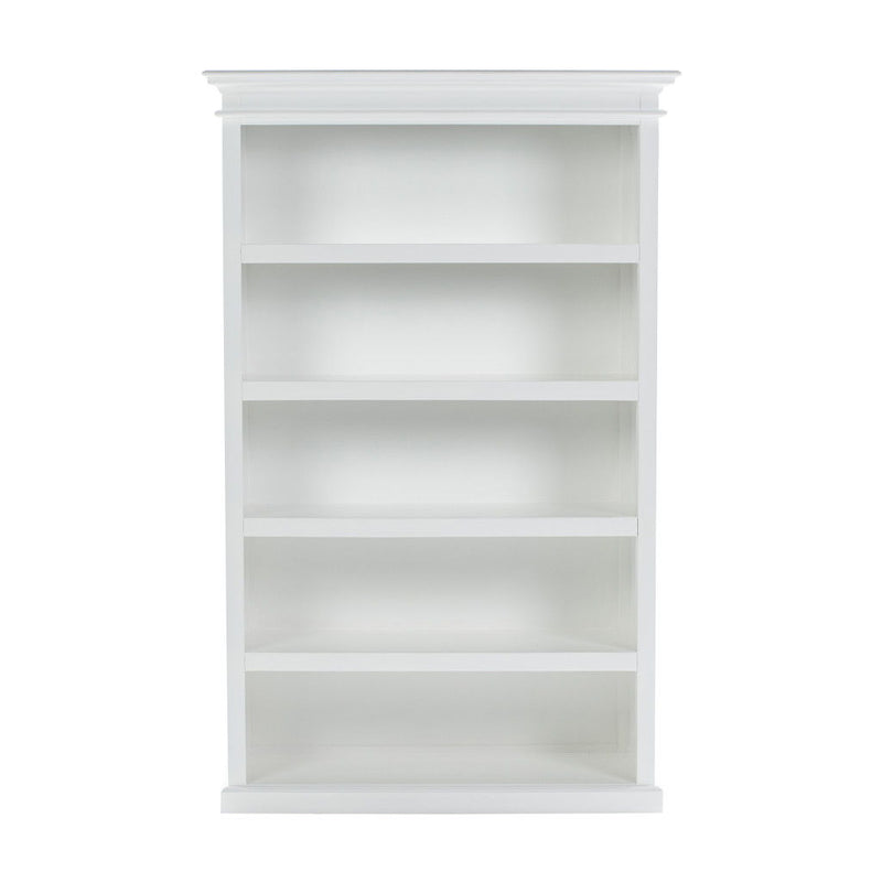 Five Tier Bookcase (523195) - Antiqued White