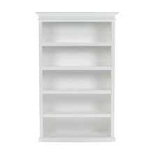 Load image into Gallery viewer, Five Tier Bookcase (523195) - Antiqued White
