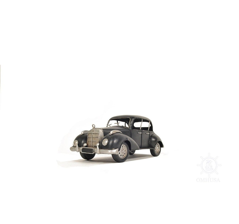 Hand Painted Model Car Tabletop Sculpture (401163) - Gray