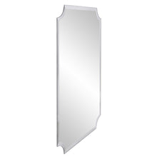 Load image into Gallery viewer, 36" Rectangle With Scalloped Corner Unframed Accent Mirror - Pearl Silver
