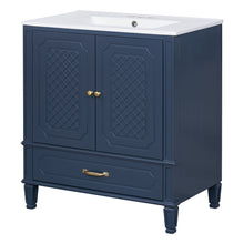 Load image into Gallery viewer, Bathroom Vanity With Sink, Soft Closing Door, Multi Functional Storage
