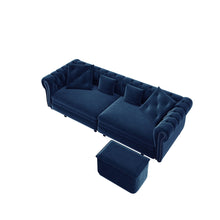 Load image into Gallery viewer, 3 In 1 Pull Out Convertible Sleeper Sofa Bed
