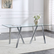 Load image into Gallery viewer, Dining Table With Transparent Surface
