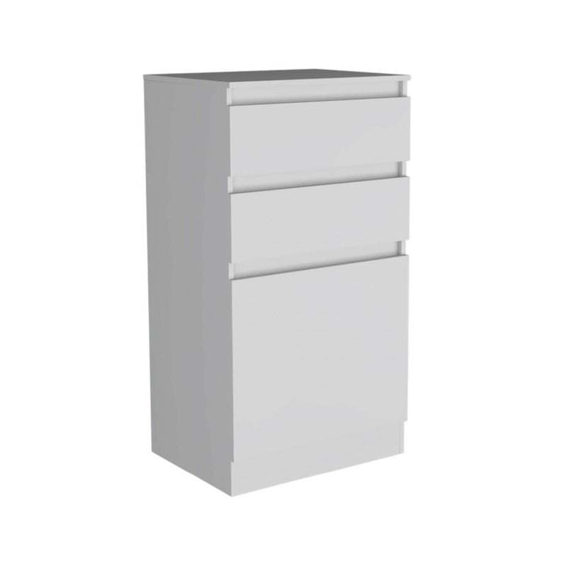 Two Drawer Vanity Chest - White