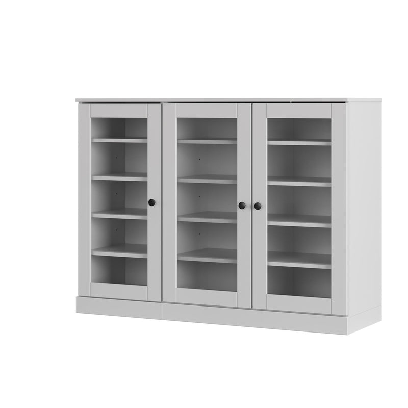 Solid Woodshoe Storage Cabinet (756017) - White