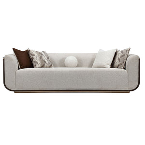 West Kensington - Sofa - Buff / Medium Espresso