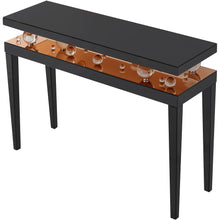 Load image into Gallery viewer, Mirrored Console Table - Black
