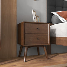 Load image into Gallery viewer, Caroline - Mid-Century Modern Style Night Stand 2 Drawer
