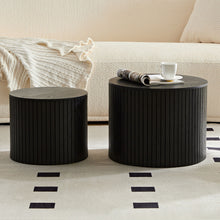 Load image into Gallery viewer, Handcrafted Nested Table Set, 2 Pieces
