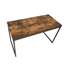 Load image into Gallery viewer, 47" Brown and Black Computer Desk
