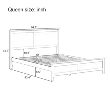 Load image into Gallery viewer, Modern Platform Bed

