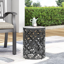 Load image into Gallery viewer, Outdoor Metal Modern Design End Table
