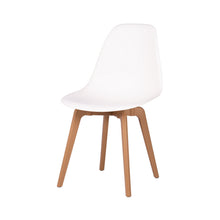 Load image into Gallery viewer, Heavy Duty Plastic Dining Side Chairs (Set of 4) - White
