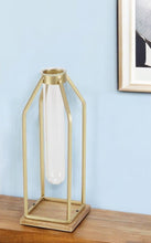 Load image into Gallery viewer, Test Tube Table Vase - Gold / Gold / Natural
