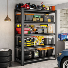 Load image into Gallery viewer, 5 Tier Heavy Duty Shelving Unit Adjustable Shelving Units
