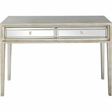 Load image into Gallery viewer, 48" Mirrored Glass Console Table - Silver
