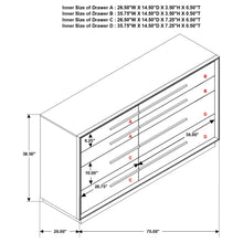 Load image into Gallery viewer, Prescott - 8 Drawer Dresser
