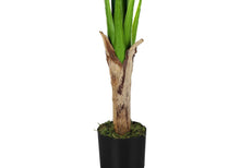 Load image into Gallery viewer, 43" Tall, Artificial Plant, Banana Tree, Indoor, Faux, Fake, Floor, Greenery, Potted, Real Touch, Decorative - Green / Black
