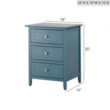 Load image into Gallery viewer, Daniel - 3 Drawer Nightstand
