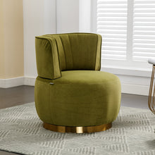Load image into Gallery viewer, 360 Degree Swivel Cuddle Barrel Accent Sofa Chair
