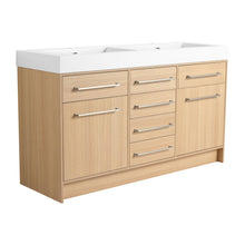 Load image into Gallery viewer, Freestanding Bathroom Vanity With Resin Sink, Soft-Closing Doors And Drawers
