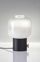 Load image into Gallery viewer, Mod Pod Glass Table Lamp - Black

