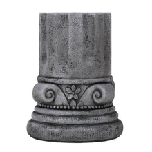 Load image into Gallery viewer, Outdoor End Table, Round Side Table For Patio And Garden - Antique Gray
