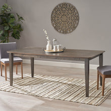 Load image into Gallery viewer, Farmhouse Charm Dining Table With Square Leg
