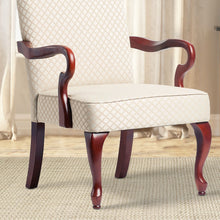 Load image into Gallery viewer, Delaney - Elegant Gooseneck Arm Chair With High Back
