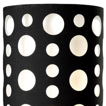 Load image into Gallery viewer, Metal Novelty Drum Shade - Black And White
