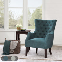 Load image into Gallery viewer, Hannah - Button Tufted Wing Chair
