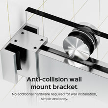 Load image into Gallery viewer, Frameless Double Sliding Shower Door In, Thick Tempered Glass, Reversible Installation
