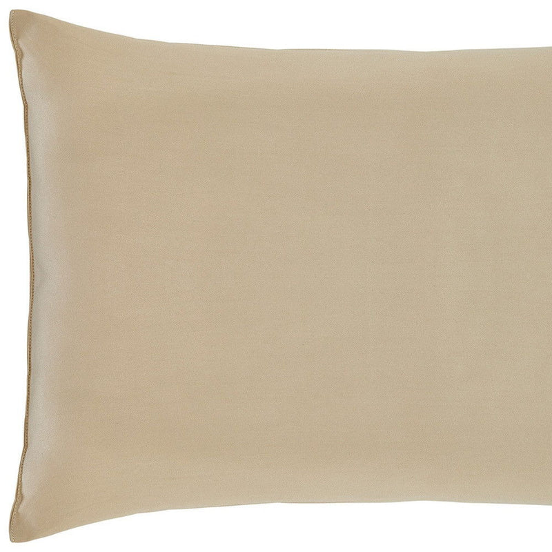 Cotton Wool Hypoallergenic Queen Bed Pillow - Beige