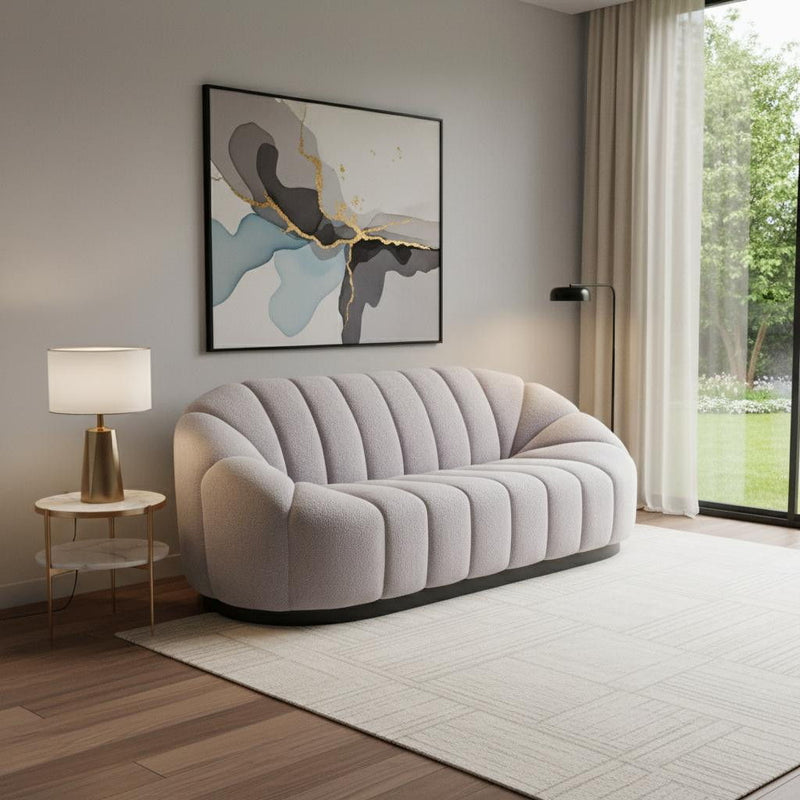 Polyester Sofa - Gray