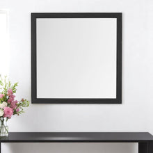 Load image into Gallery viewer, 40" Square Framed Accent Mirror - Gray
