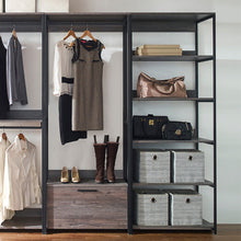 Load image into Gallery viewer, Monica - Walk-In Closet System, Modular Design - Rustic
