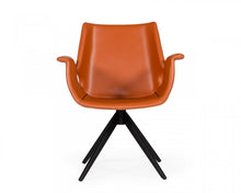 Load image into Gallery viewer, Faux Leather Dining Chair - Cognac
